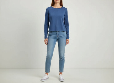 obcisła bluzki: H&M Basic, Жіноча блуза, розмір M