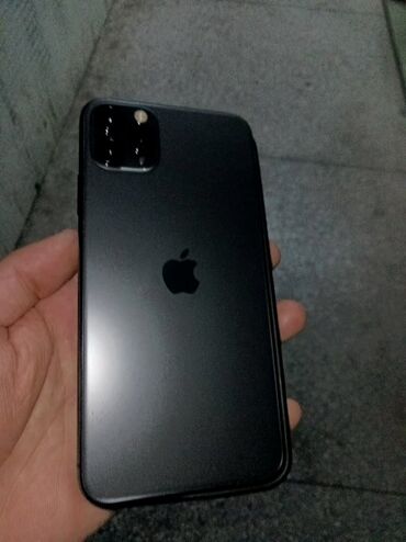 телефон айф: IPhone 11 Pro Max, Колдонулган, 256 ГБ, Matte Space Gray, Коргоочу айнек, Каптама, Кабель, 89 %