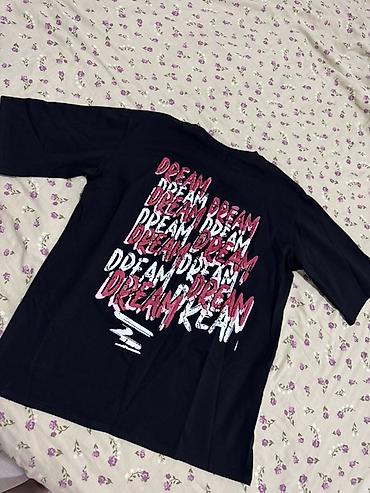 dream: Футболка оверсайз с принтом на спине - Материал: 100% хлопок (мягкое — 3