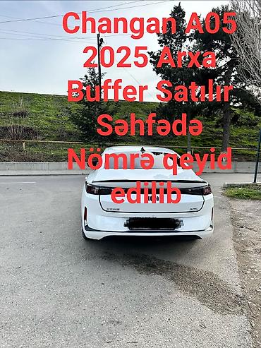 changan a05 arxa bufer: Arxa, Changan 05, 2025 il, Çin — 1