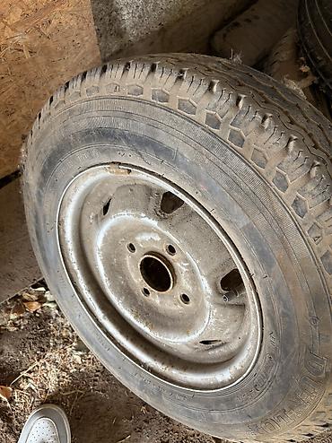 Шиналар: Kapsen 165 R13C почти новый, и еще одна грузовая dunlop с диском R13C — 10