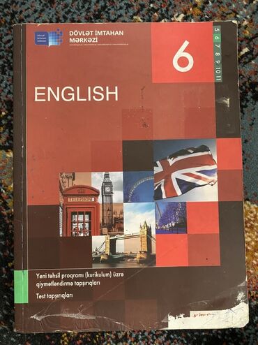 Haima: Məhsul: DİM test toplusu kitabları - English – 6: Dövlət İmtahan