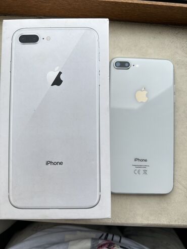 iphone xs max islenmis: IPhone 8 Plus, Gümüşü, Simsiz şarj