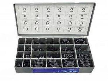 Ostali pribor i dodaci za alate: Set organizera sa O‑ring zaptivkama – komplet u metalnom stalku - — 13