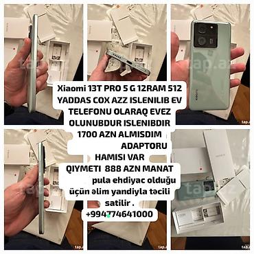 Xiaomi 13T Pro, 512 GB,
Sensor, Barmaq izi, İki sim kartlı lalafo.az -da Xiaomi 13T Pro, 512 GB,
Sensor, Barmaq izi, İki sim kartlı