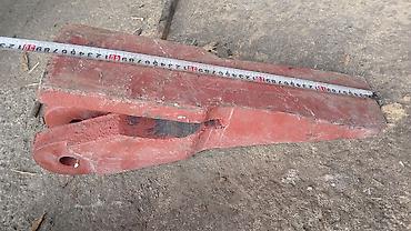 Запчасти для строительных машин: Коронка/зуб ковша экскаватора (напрессной/под штифт), комплект из 2 — 6