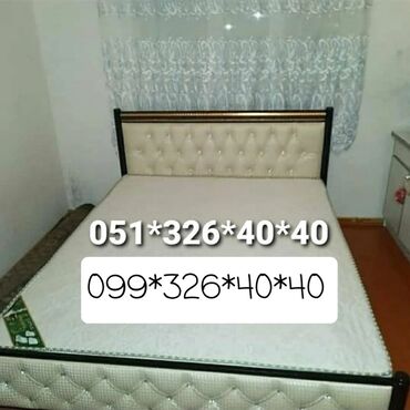 Çarpayılar: Yeni, İkinəfərlik çarpayı, Bazasız, Matras ilə, Siyirməsiz, Azərbaycan — 3