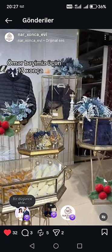 en ucuz rolex: Xonça dəsti 13 parçalı.
İkinci əl xonça 
Çox az işlənilib — 3