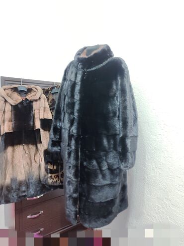 Шубы: Шуба, Норка, Длинная модель, Канада, Трансформер, 8XL — 8