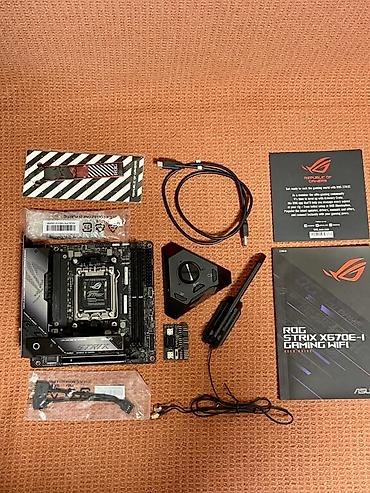 Материнские платы: Материнская плата, Б/у, AMD, AM5, Mini-ATX, Для ПК — 6