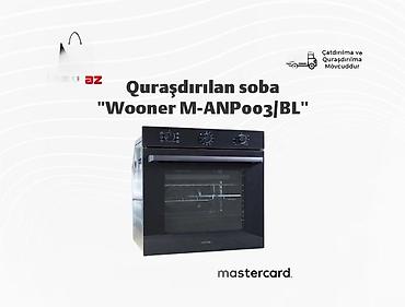 Quraşdırılan soba "Wooner M-ANP003/BL"Təsvir : Brend: Wooner Rəng — 2