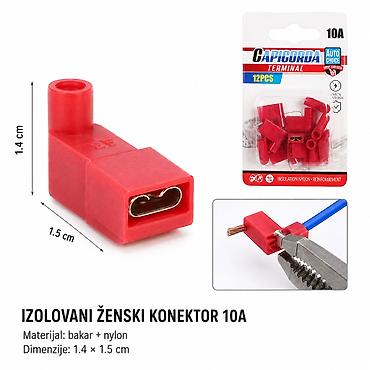 KMT Ženski izolovani zastavičasti konektor 2008391 Ženski izolovani na lalafo.rs KMT Ženski izolovani zastavičasti konektor 2008391 Ženski izolovani