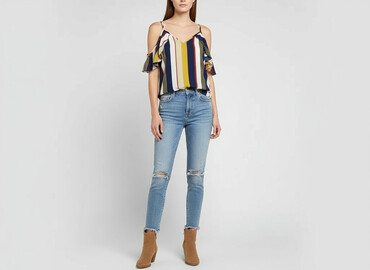 shein sukienka plus size: Shein, Жіноча блуза, розмір XS