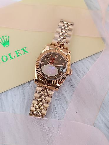 oyster saat: Yeni, Qol saatı, Rolex, rəng - Qızılı — 6