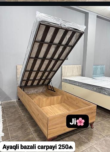 matras demiri: Tək çarpayı+matras 😍 Qiymət : 250AZN Ölçü 90x2m* alti demir Rəng — 1