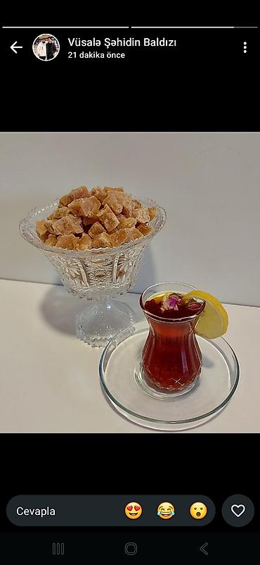 Məhsul: evde bişirilmiş nabat Təsvir: - Təbii hazırlanmış, şəkərlə