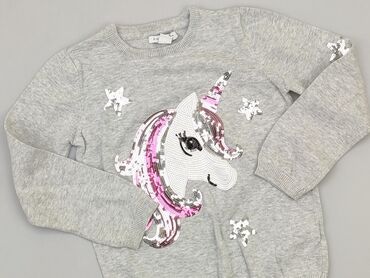 sweterek dziewczęcy 122: Sweatshirt, Primark, 8 years, 122-128 cm, condition - Very good