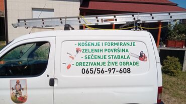 Građevinarstvo i rekonstrukcija: U ponudi su profesionalne hortikulturne usluge koje uključuju košenje — 1