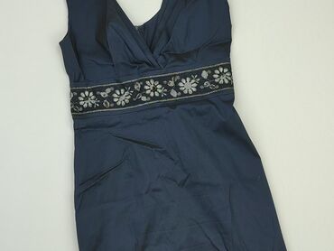 błękitna sukienki midi na wesele: Dress, XS (EU 34), condition - Very good