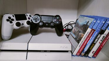 PS4 (Sony PlayStation 4): Playstation4 512gb Один хозяин Прошитый с играми термопасты менялись