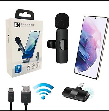 bud e2: Беспроводной петличный микрофон K8 (версия с USB‑C приемником) - — 2