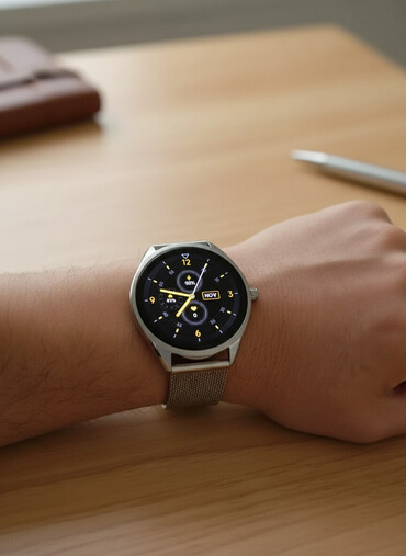 Smart saatlar: Yeni, Smart saat, Sensor ekran, rəng - Gümüşü — 1