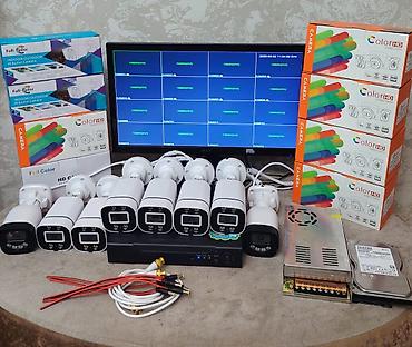 kamera monitörü: Monitor DVR 16 çixislidir Telefondan izləmə 8 ədəd color Full kamera — 1