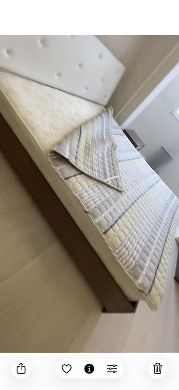 Спальные гарнитуры: Спальня комплектом Состав: - Двуспальная кровать с высоким мягким — 9