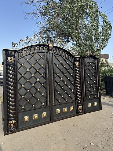 3х дверный: Металлические ворота и калитки под заказ - Тип: распашные и откатные — 8