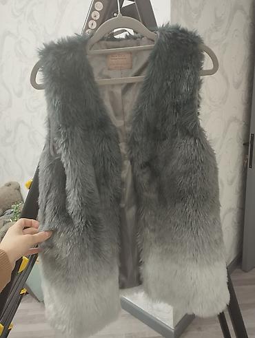 Uşaq dünyası: Zara Girls süni kürk jilet - Kolleksiya: Outerwear Collection — 1