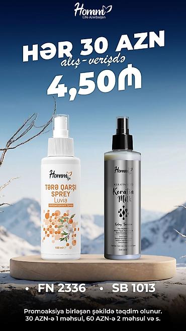esvicin sprey: Homm Life Azerbaijan məhsulları – gündəlik istifadə üçün effektli və — 2