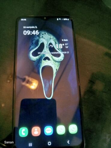 fleş: Samsung Galaxy A12, 64 GB, rəng - Qara, Barmaq izi