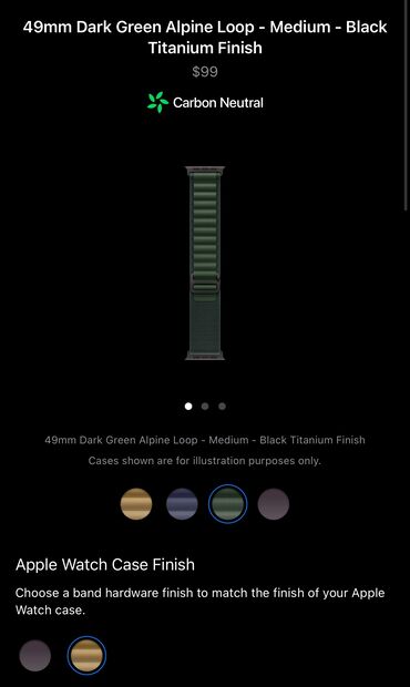 Apple Watch: Продаю исключительно 100% оригинальный ремешок для apple watch Ultra — 10