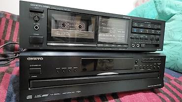 маленький микрофон: ONKYO Integra TA-2250 + ONKYO DX-C390 — 120v нужен блок питания. Цена — 2