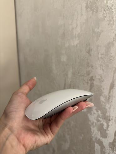 Kompüter aksesuarları: Apple Magic Mouse 2 (ağ) + qutusu ilə - Multi-Touch səth — 2