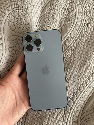 ipad pro 13" m5: IPhone 13 Pro Max, Б/у, 512 ГБ, Sierra Blue, 75 % — 1