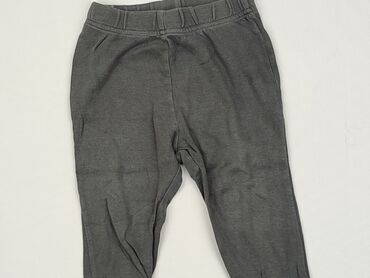 legginsy dresy: Spodnie dresowe, 9-12 m, stan - Dobry