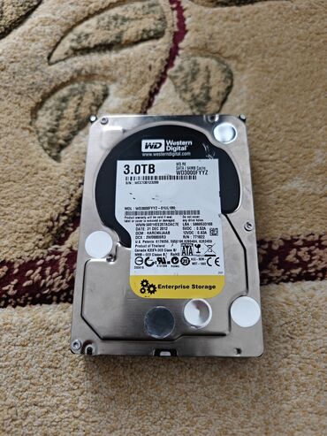 сколько стоит диск для компьютера: Накопитель, Б/у, Western Digital (WD), HDD, 3 ТБ, 3.5", Для сервера