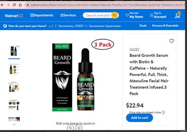 Уход за телом: США для роста волос для роста бороды от облысения от алопеции от — 8