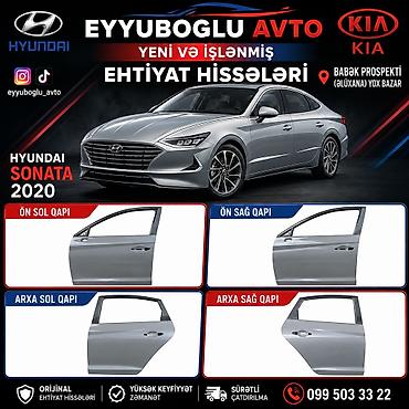 Hyundai Sonata 2020 üçün orijinal ehtiyat hissələri – qapılar - Ön lalafo.az -da Hyundai Sonata 2020 üçün orijinal ehtiyat hissələri – qapılar - Ön