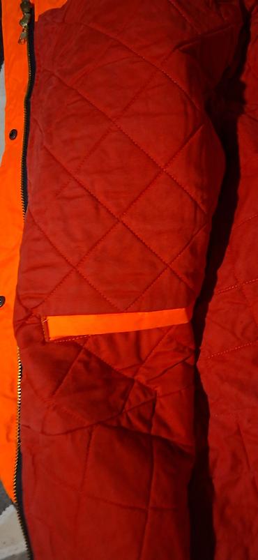 north face kurtka: Parlaq narıncı rəngdə sokar kambinzon geyim./jaketi – ölçü M — 4