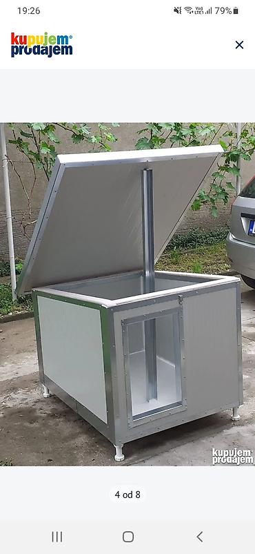 silikonske cipele za pse: Termoizolovane kućice za pse – aluminijumska konstrukcija - — 2