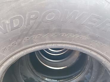 Шиналар жана дисктер: 265/70 r16

terraflex grandpower a/t

цена без торга — 3