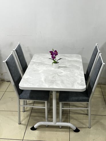 Кухонные столы и стулья: Кухонный стол и стул, Новый — 7