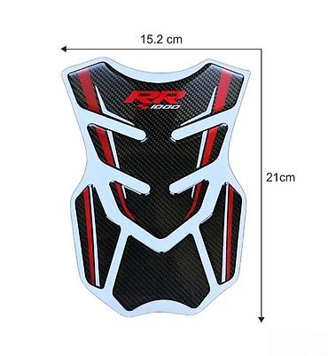 potencija: Bmw s1000rr tank pad carbon - stikeri za motore - 1889 📌 opis — 3