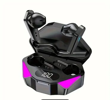 simli qulaqlıq: Yeni Simsiz (Bluetooth) Qulaqcıqlar, rəng - Qara