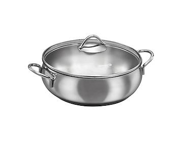 Qazan, rəng - Gümüşü, Paslanmayan polad, 3 l, 24 sm lalafo.az -da Qazan, rəng - Gümüşü, Paslanmayan polad, 3 l, 24 sm