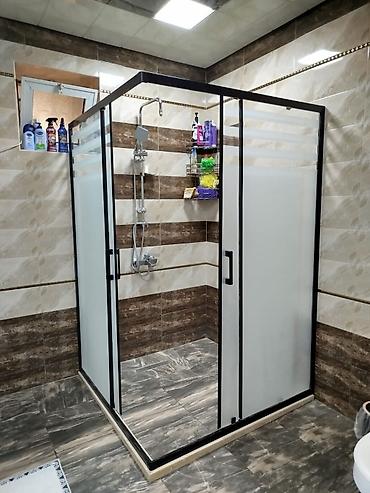 Duş kabinaları, arakəsmələr: Yeni Arakəsmə, Künc üçün, Ödənişli çatdırılma — 44