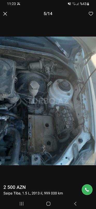 accent 2013: Saipa Tiba: 1.5 l | 2013 il 999000 km Sedan — 8