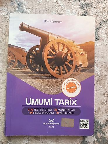 gozel kitab sekilleri: Ümumi Tarix – Ramil Qasımov (Təkmilləşdirilmiş, IV nəşr) Qeyd: üz — 1